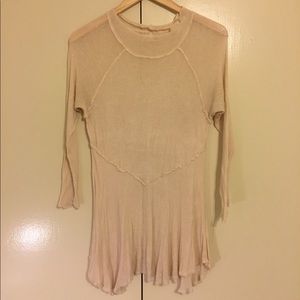 Free People Turtleneck Quarter Sleeve